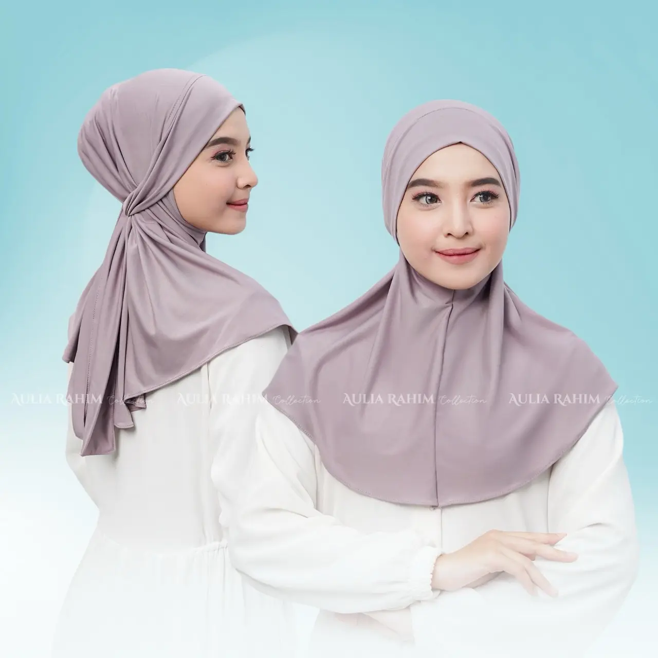 Hijab malay tali bahan jersy