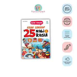 Komik Teladan - Kisah Lengkap 25 Nabi & Rasul - Usia 7+ [Pustaka Hulwah x PQS]
