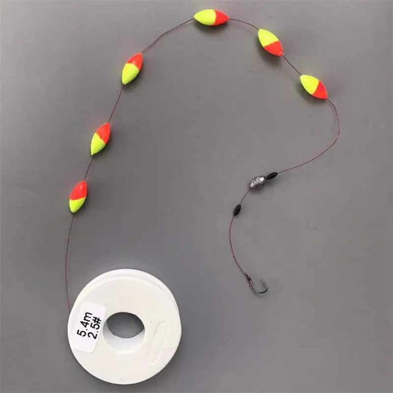 【 Chất Lượng 】 nhóm Dây Câu Thành Phẩm 6.3 M Có Lưỡi Câu, Phao Câu Cá, Bộ Dây Câu Hồ Bơi, Bộ Đồ Câu Cá Suối, Móc Đầu Đồ Gá, Dây Vô Hình Fishing Đồng 0
