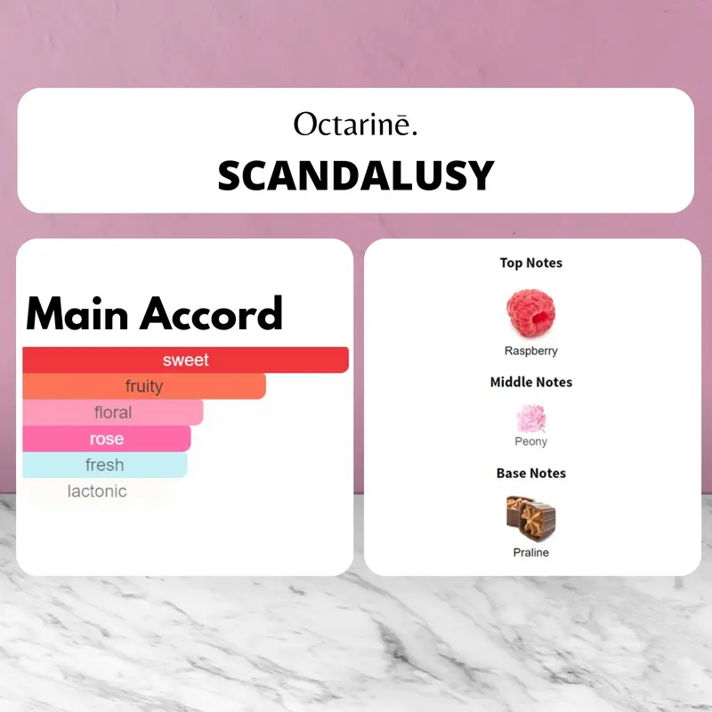 Octarine - SCANDALUSY Parfum Aroma Lembut Manis Elegant Sexy Parfum Tahan Lama 6