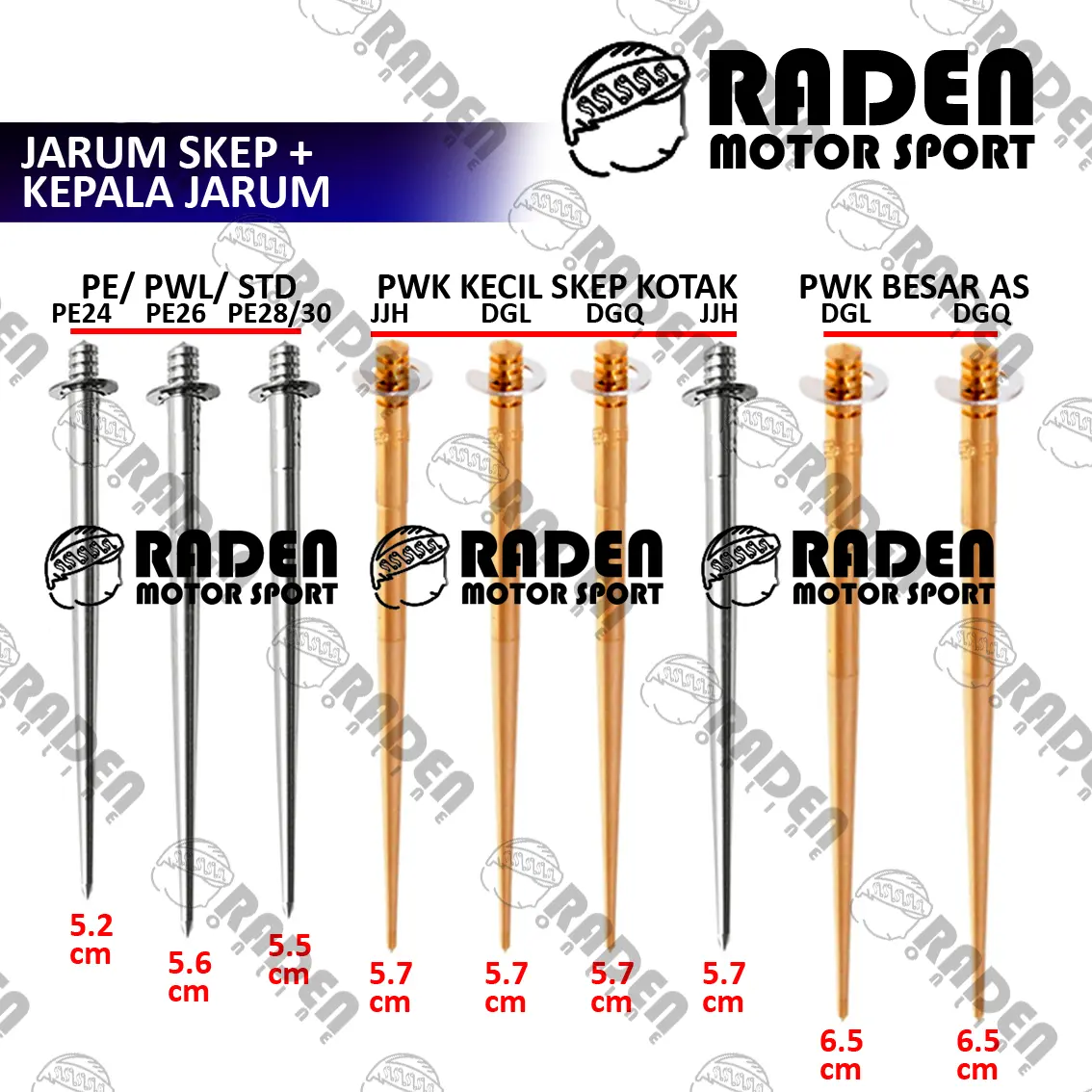 JARUM  KARBURATOR SKEP PISTON LENGKAP KARBU PWM PWL PE PWK DGQ DGL JJH JJE JJY KALBULATOR KARBULATOR KALBULATOR KABULATOR