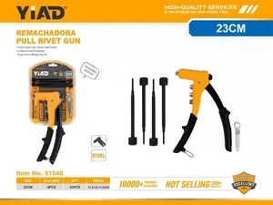 YIAD Remachadora Pull Rivet Gun 23cm No.51040 Alat Rumah Tangga Multifungsi dengan Desain Ergonomis dan Kompak untuk Perbaikan Furniture dan DIY