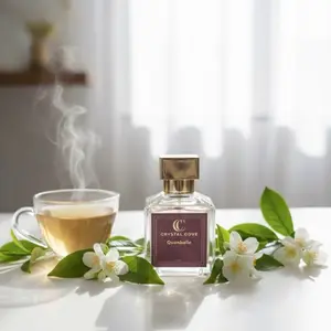 Quenbelle Perfume Crystal Cove 50ml aroma fresh bunga greentea dan jasmine