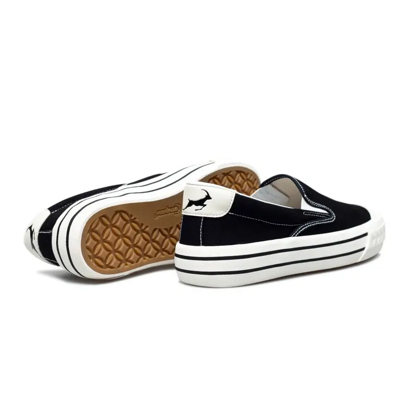 [Original 100%] Compass Retrograde SLIP-ON BW 2