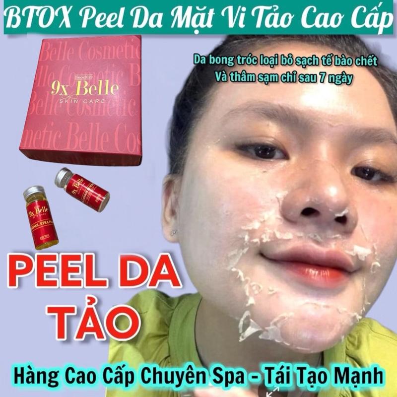 PEEL DA MẶT VI TẢO CAO CẤP tẩy da chết giảm mụn thâm nám tàn nhang thay da sinh học peel lột da retinol