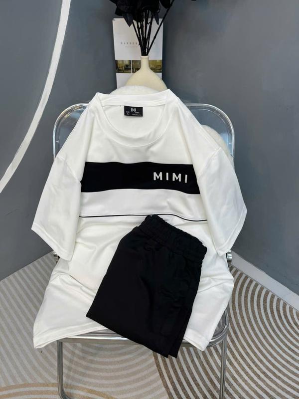 [HÀNG LẺ SIZE] BỘ ĐÙI NAM (ÁO CỔ TRÒN+ QUẦN ĐÙI) SỌC MÃ R07