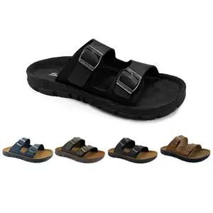 BATA - ENERGYZER "Genuine Leather Insole" Sendal Mules Kasual Pria - Sandal