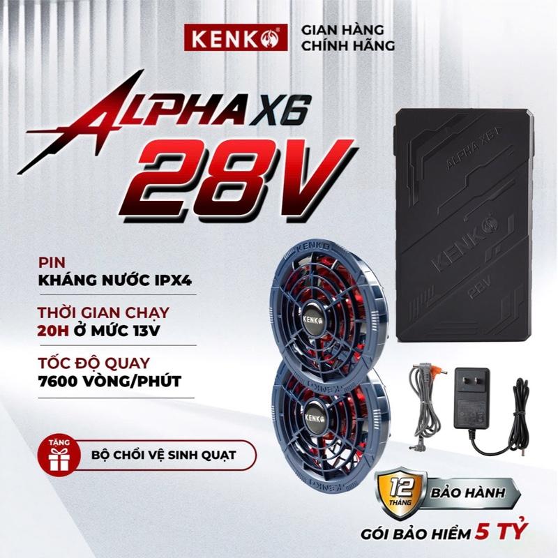 - Kenko Alpha X6 28V/ KenKo ALpha X7 30V (Không bao gồm áo) - sản phẩm cao cấp, , bảo hành 12 tháng