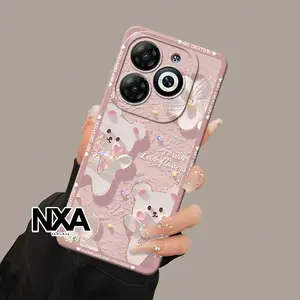 Case Compatible Infinix Smart 8 Smart 8 Pro Hot 40i Terbaru Case Procamera Fashion Case Silikon TPU