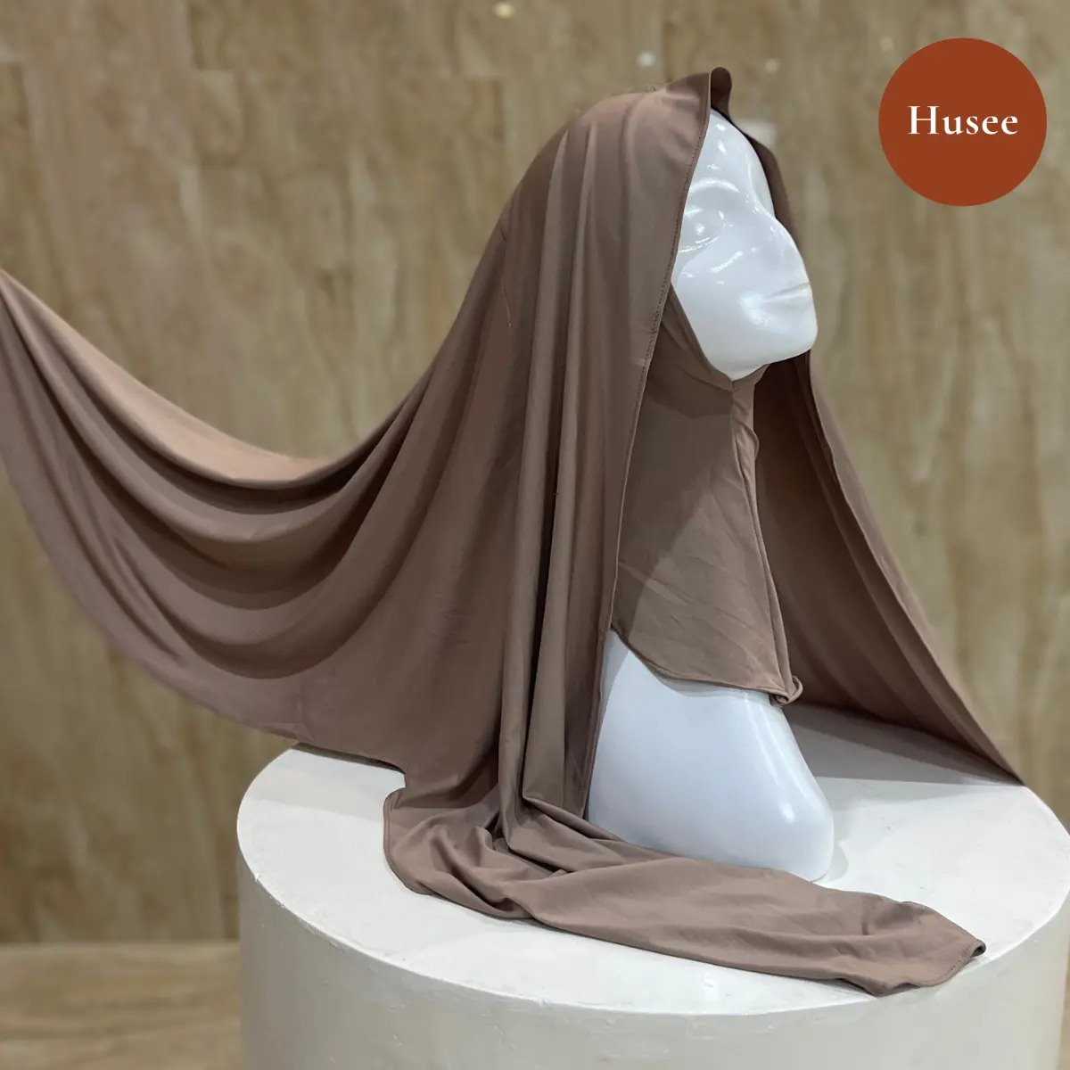 Pashmina Shawl - Hijab Pashmina Instan Inner Ciput Menutup Leher - Husee Fashion