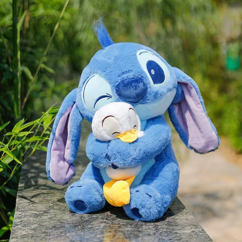 30/45cm Disney Stitch Plush Doll Stitch Lilo Doll Cute Donald Duck ...