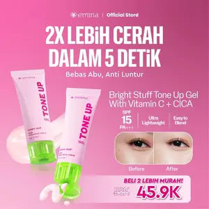 New ! Emina Bright Stuff Tone Up Cream Ukuran 20 ml