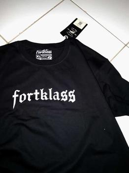 Product Review of FortKlass Kaos FEARLESS Regular Fit Kaos Sablon 24S 30S Kaos Pria Lengan Pendek Atasan Tshirt Distro from i**a 2