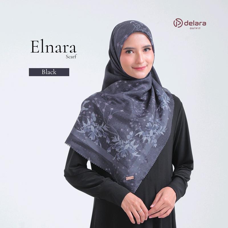 SCARF CANTIK MOTIF ELNARA 130 dari DELARA Kerudung Hijab 5