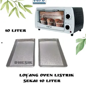 loyang oven listrik sekai 10 liter dan 21 liter bahan galvalum tebal