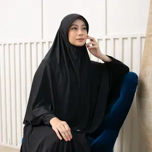 Leya - Alisha Bergo Instan Syari Jumbo Pet Tebal Bahan Dingin