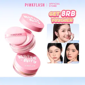 [Pinky]PINKFLASH PINKFLASH AiryMatte Loose Powder Micro Powder Particles Pore-Blurring Flashback Proof Waterproof Sweatproof F30