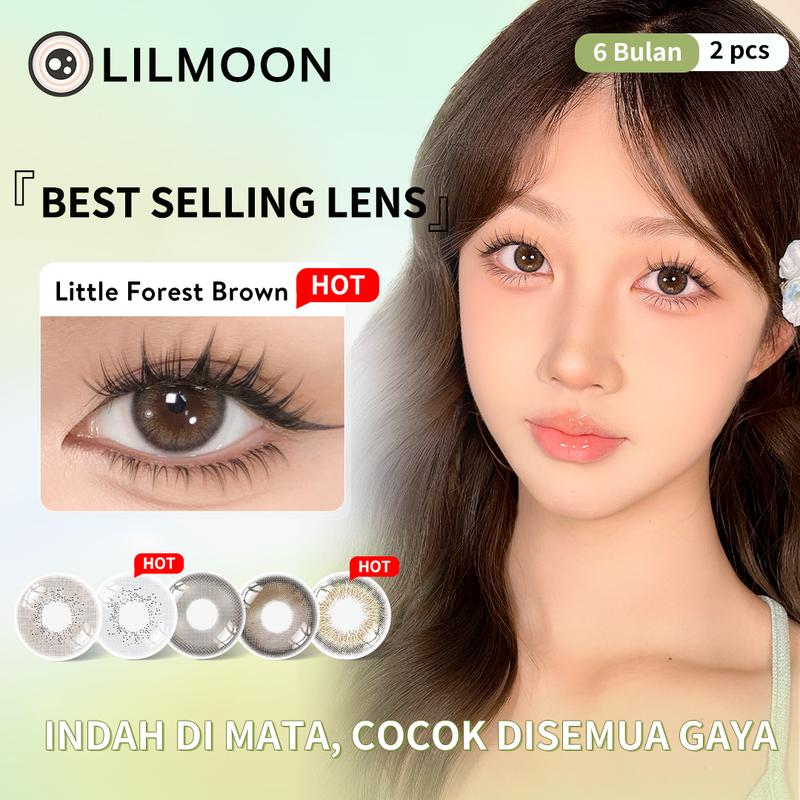 [COD] LILMOON SOFTLENS Forest Brown dan Classy Brown LENSA KONTAK NORMAL&MINUS(-1.00 S/D -8.00) 0