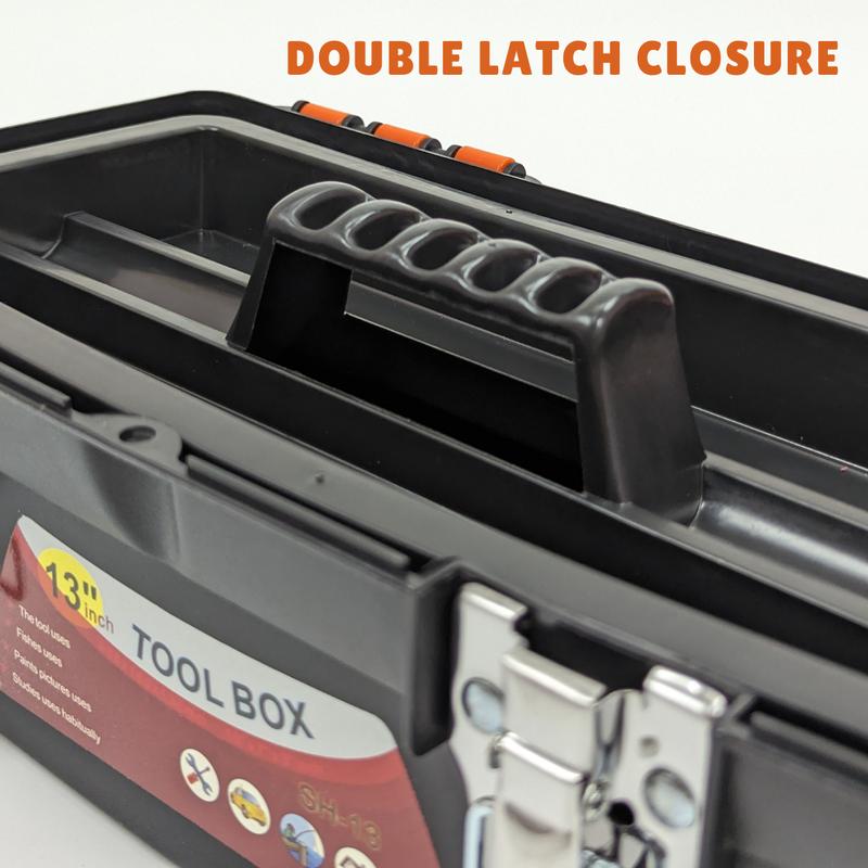 ONS 13 Inch Tool Box with Removable Tool Tray for Classified Storage 1