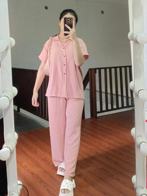 SET KEMEJA PENDEK CELANA PANJANG AIRFLOW 2