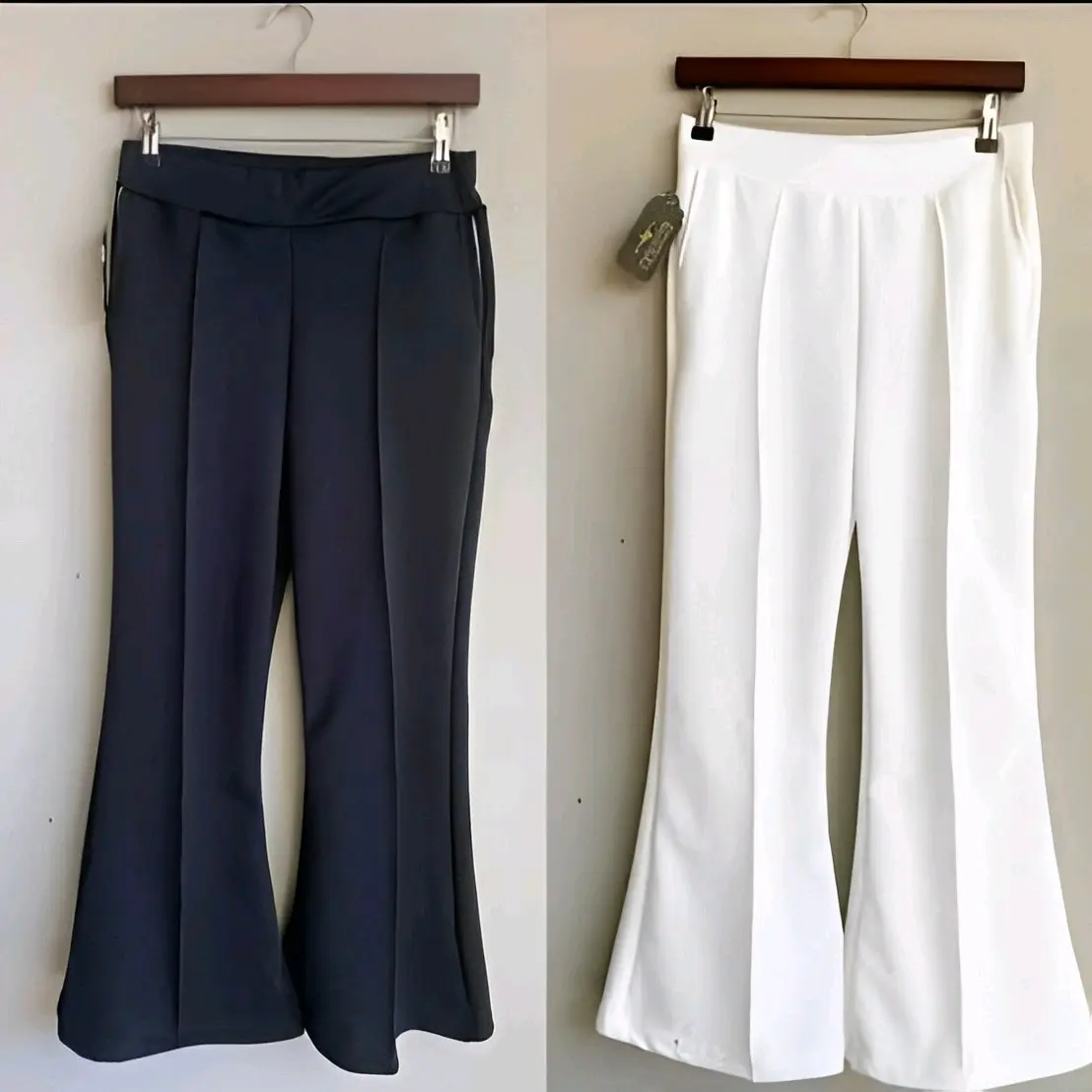 Celana Cutbray Wanita Panjang Model Jahitan Cubit Bahan Kain Scuba - Casual
