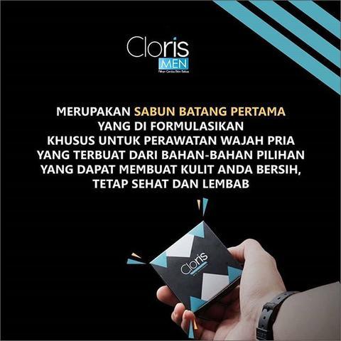 Product Introduction of CLORISMEN Soap 80 gram Facial Wash Perawatan Wajah Pria 0