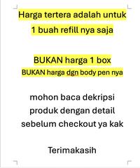 Gambar REFILL pulpen JOYKO GPR-267 0.5 hitam tinta gel isi ulang GP ATK0970JY dari Toko Online Jempol Kota Administrasi Jakarta Pusat 2 Tokopedia