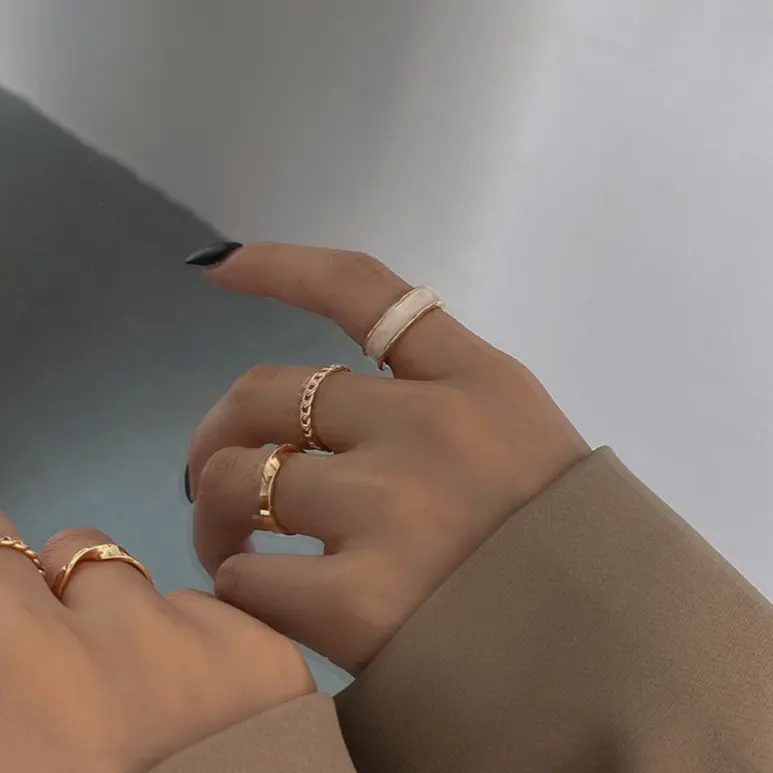 EMLYS.studio - BECKY RING adjustable - Cincin 3pcs 1 Set 6