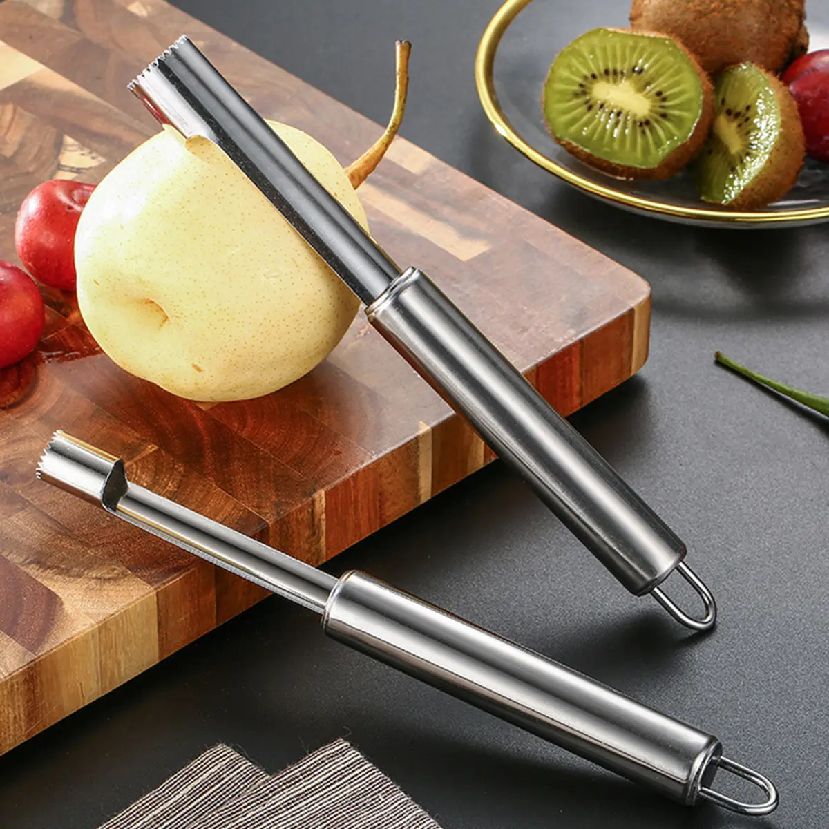 1 PCS 304 Stainless Steel Corer Digging Meat Picking Stripping Apple Nuclear Remover Date Kernel Fruit Special Core