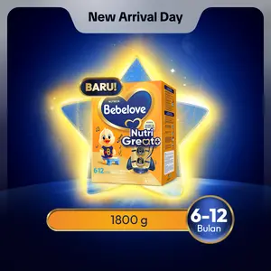Bebelove 6-12 Bulan 1800 gr Formula Bayi Bubuk