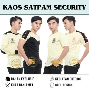 COD!! KAOS SATPAM KREM BAJU KAOS SATPAM SECURITY KREM TERBARU SERAGAM SETELAN PDL PDH SATPAM KREM TERBARU 2022 KAOS KEAMANAN DALAMAN SATPAM KAOS SECURITY SATPAM Oblong Pendek Panjang Coklat