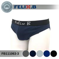 Gambar Felix.B Men's Underwear Celana Dalam Pria  Brief FB111063-31 Isi 3 Pcs - XXL dari FELIX.B Kota Administrasi Jakarta Barat 2 Tokopedia