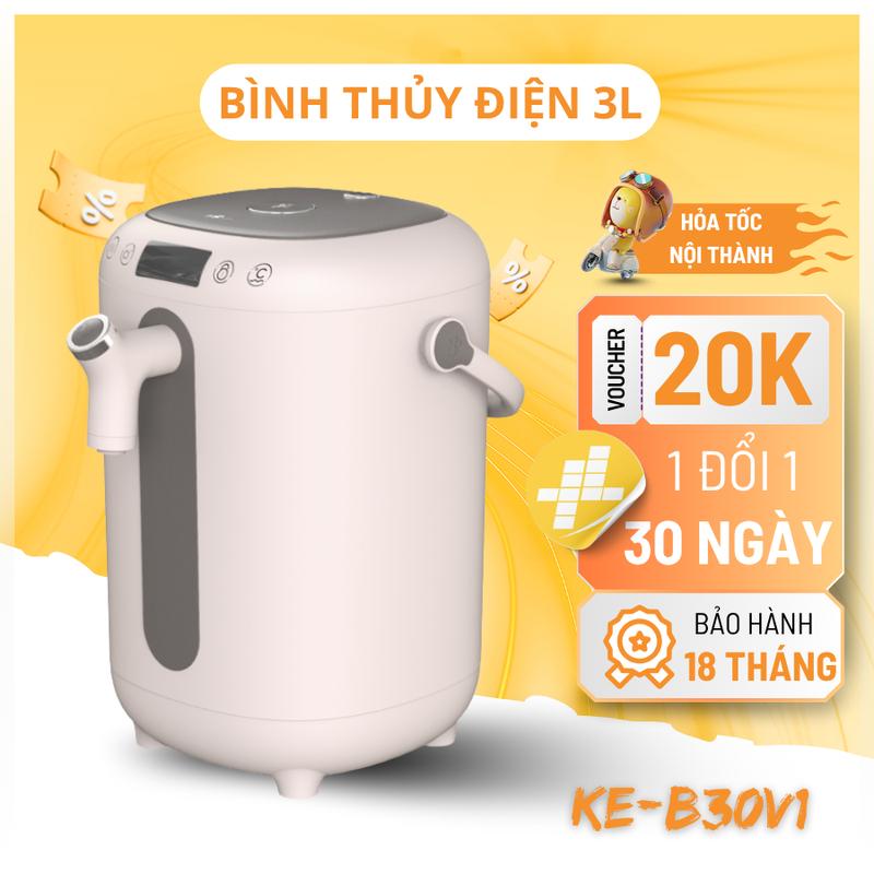 Bình Thủy Điện Bear 3L Đun Nước Nóng Siêu Tốc Khử Clo An Toàn Bảo Hành Chính…