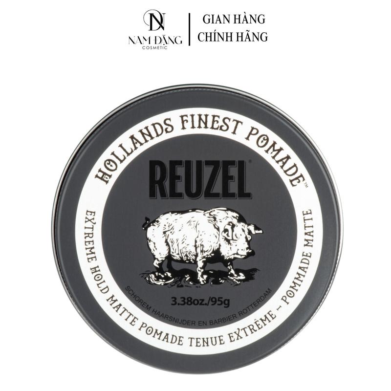 Sáp vuốt tóc nam Reuzel Extreme Hold Pomade 35g-113g-340g Chăm Sóc Tóc Dưỡng Tóc
