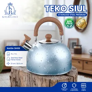 KING BALANCE Teko Siul Stainless Premium SH05 Teko Masak Teh