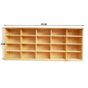 Rak Diecast Kayu - Rak Display Hot wheels - Box Hotwheels Isi 20 bedola