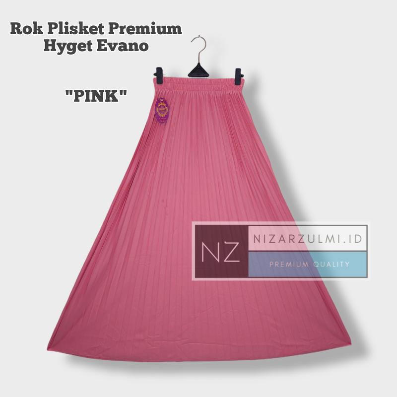 ROK PLISKET PREMIUM BAHAN EVANO TEBAL Fit Muslim Rempel Wanita Panjang Bawahan 3