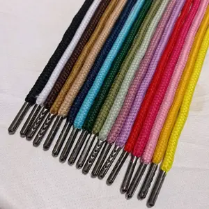 Tali Celana Surfing Premium Rajut SPRN Series Ujung Besi Black Nickle - Tali Bulat Celana Board Short Premium 125cm