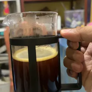 French Press Plunger Coffee Maker Pot FN35 - 350 ml / 600 ml (Alat Seduh French Press Kopi Filter Kopi)