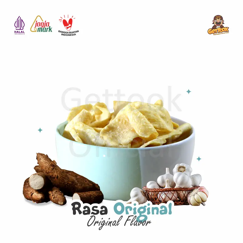 Gettook Keripik Getuk Singkong 80g Rasa Original 4