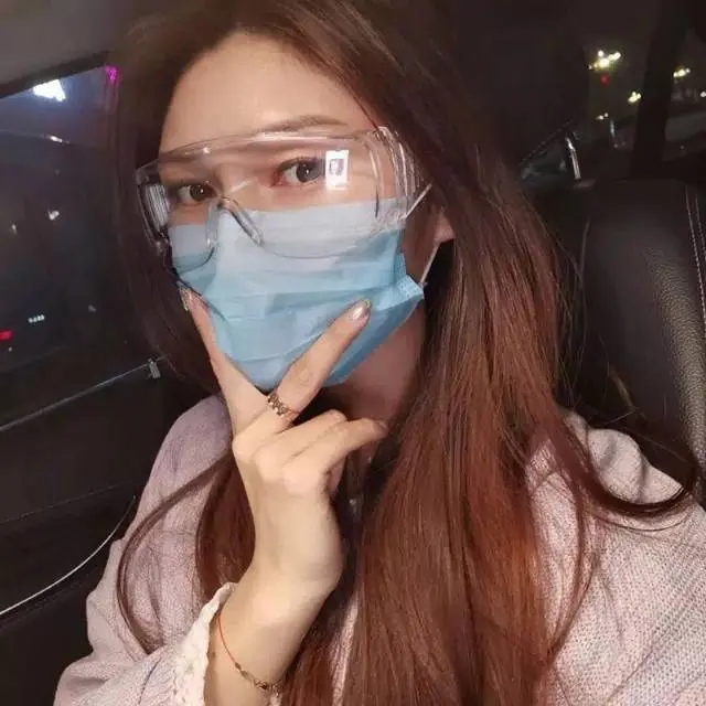 (KM2) Kacamata pelindung  kacamata google kacamata anti virus kacamata safety kacamata medis 2