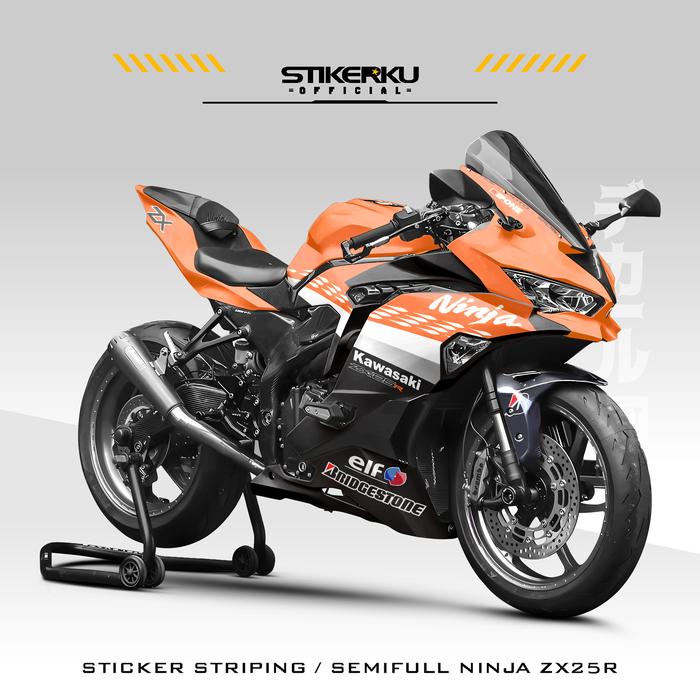 Promo STICKER SEMIFULL NINJA ZX-25R / MOTIF 18 / KAWASAKI ZX25R