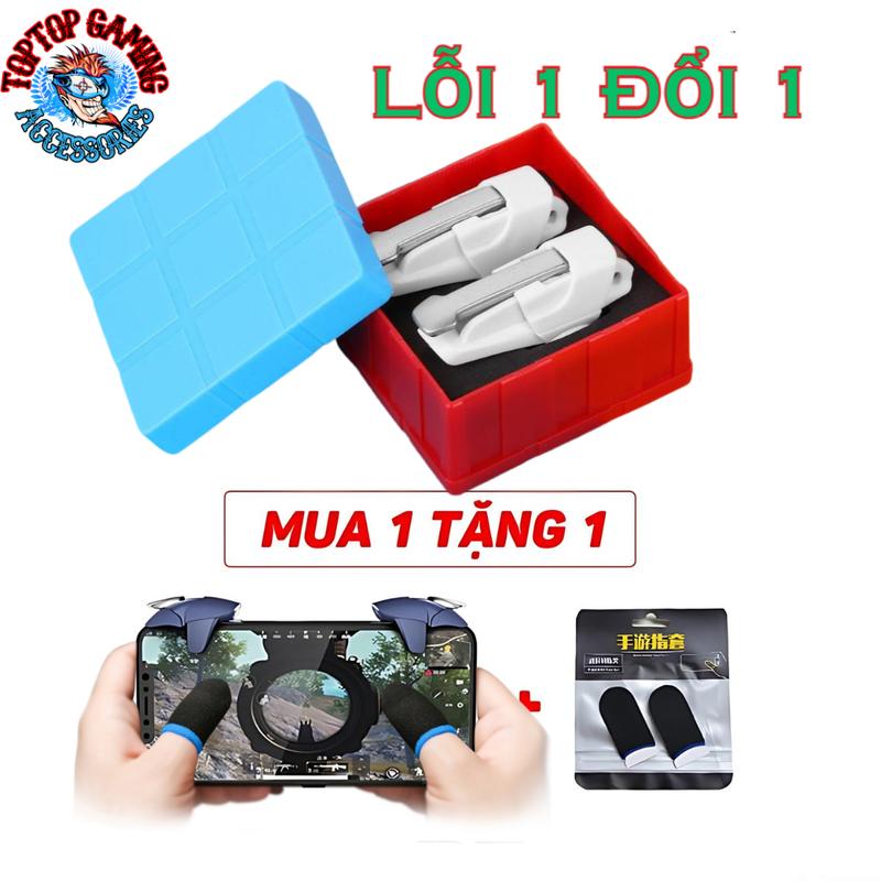 Nút bấm Phi Thuyền Loại 1 chơi game PUBG Free Fire chất liệu nhựa ABS và hợp kim bền bỉ cực nhạy Phụ Kiện Chơi Điện Tử bộđồchơi Freefire