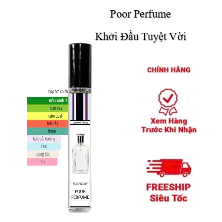  Nước hoa chiết 10ml Tôm my boy Việt kiều Perfume 