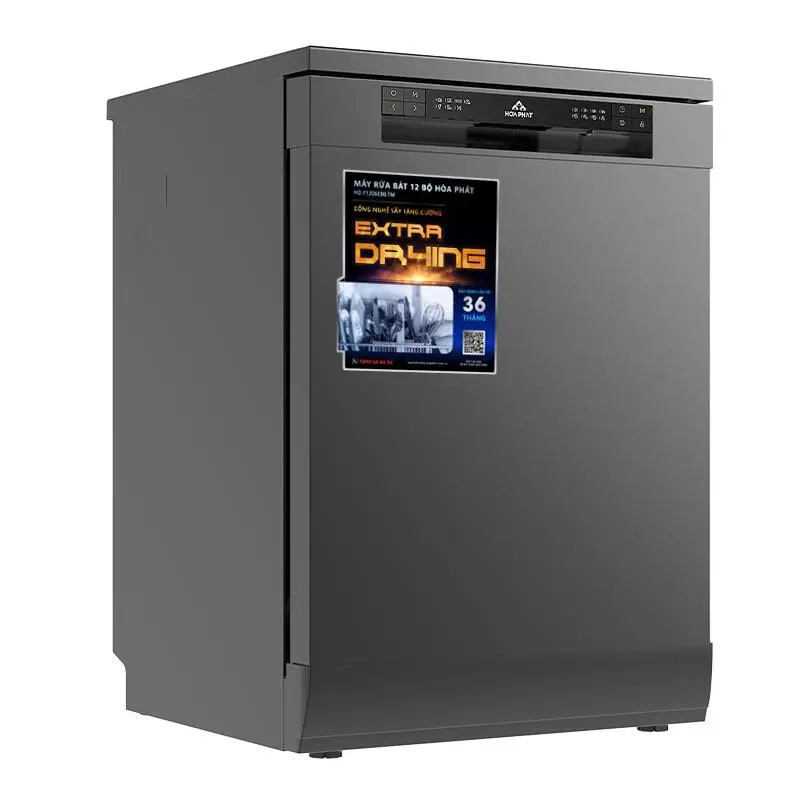 [Tặng viên rửa] Máy rửa bát Hòa Phát HD F1206EBB.TM (12 bộ), Bảo hành chính hãng 36 tháng | BigBuy360 - bigbuy360.vn