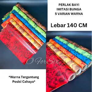 Perlak Bayi Bunga Imitasi Kembangan Bunga Meteran