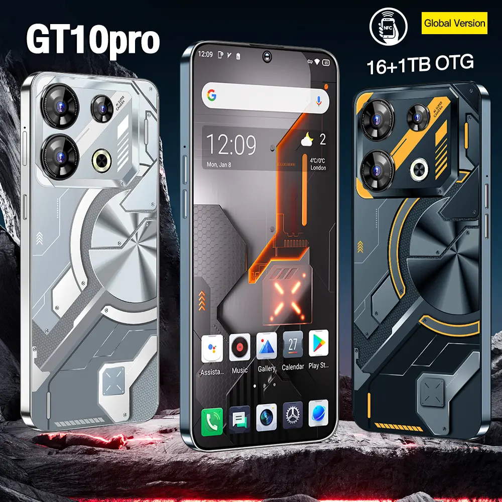 Gt10 Pro  New Best-Selling in Stock 4G Netcom 6.8-Inch Screen Android Smartphone