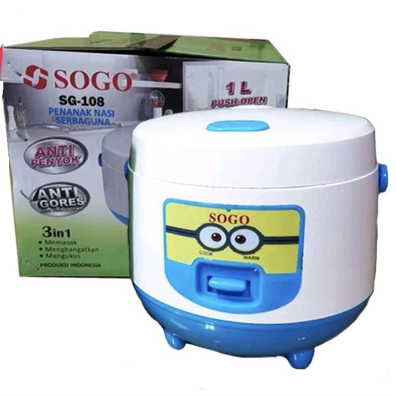 Penanak nasi serbaaguna okaayaama dan sogo takaran 1 liter yang harganya murah meriah dan enak dipakai Magicom Cooker 2