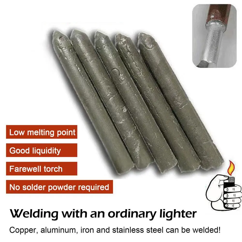 Easy Melt Aluminum Welding Rod Low Temperature Welding Rods For Copper Iron Stainless Steel E0T7
