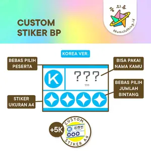 [STIKER K-POP]STIKER UNTUK KAOS/CREWNECK ALL SEASON